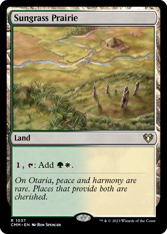 Sungrass Prairie (CMM-1037) - Commander Masters