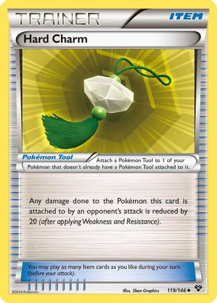 Hard Charm 119/146 - XY Base Set Reverse Holofoil - Uncommon