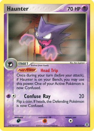Haunter - 034/112 - FireRed & LeafGreen Normal