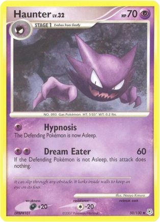 Haunter 50/130 - Diamond & Pearl Reverse Holofoil