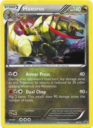 Haxorus BW57 - Black and White Promos Holofoil - Promo
