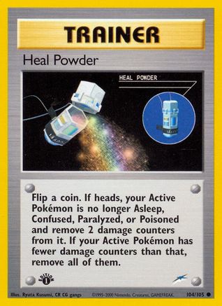 Heal Powder 104/105 - Neo Destiny 1st Edition