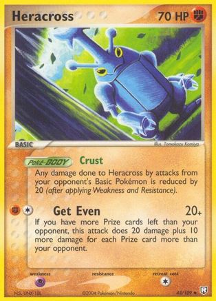 Heracross - 043/109 - Team Rocket Returns Reverse Holofoil