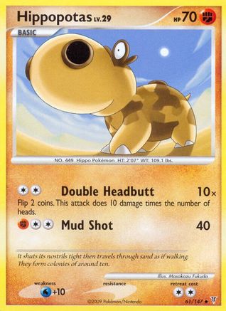 Hippopotas (61/147) - Supreme Victors  - Uncommon