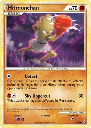 Hitmonchan 57/95 - Call of Legends