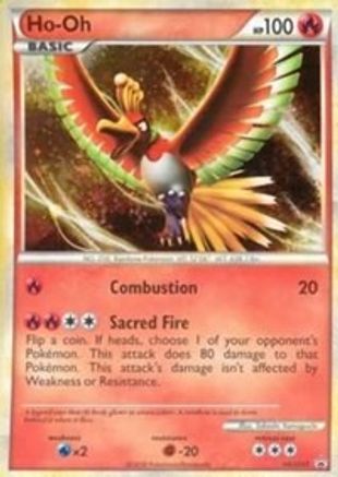 Ho-Oh HGSS01/25 - HGSS Black Star Promos Holofoil