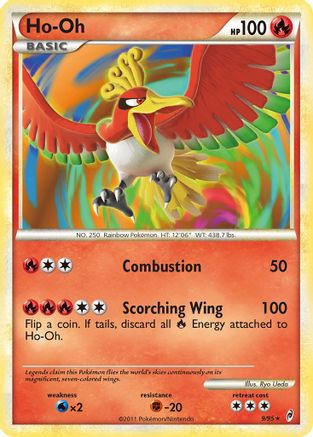 Ho-Oh (9/95) - Call of Legends Holofoil - Holo Rare