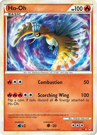 Ho-Oh (Shiny) (SL5/95) - Call of Legends Holofoil - Shiny Holo Rare