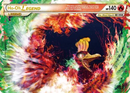 Ho-Oh Legend (Top) 111 - HeartGold SoulSilver Holofoil - Ultra Rare