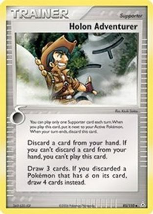 Holon Adventurer - 085/110 - Holon Phantoms Reverse Holofoil