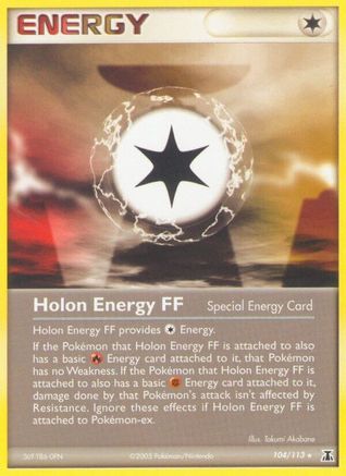 Holon Energy FF 104 - Delta Species Reverse Holofoil - Rare