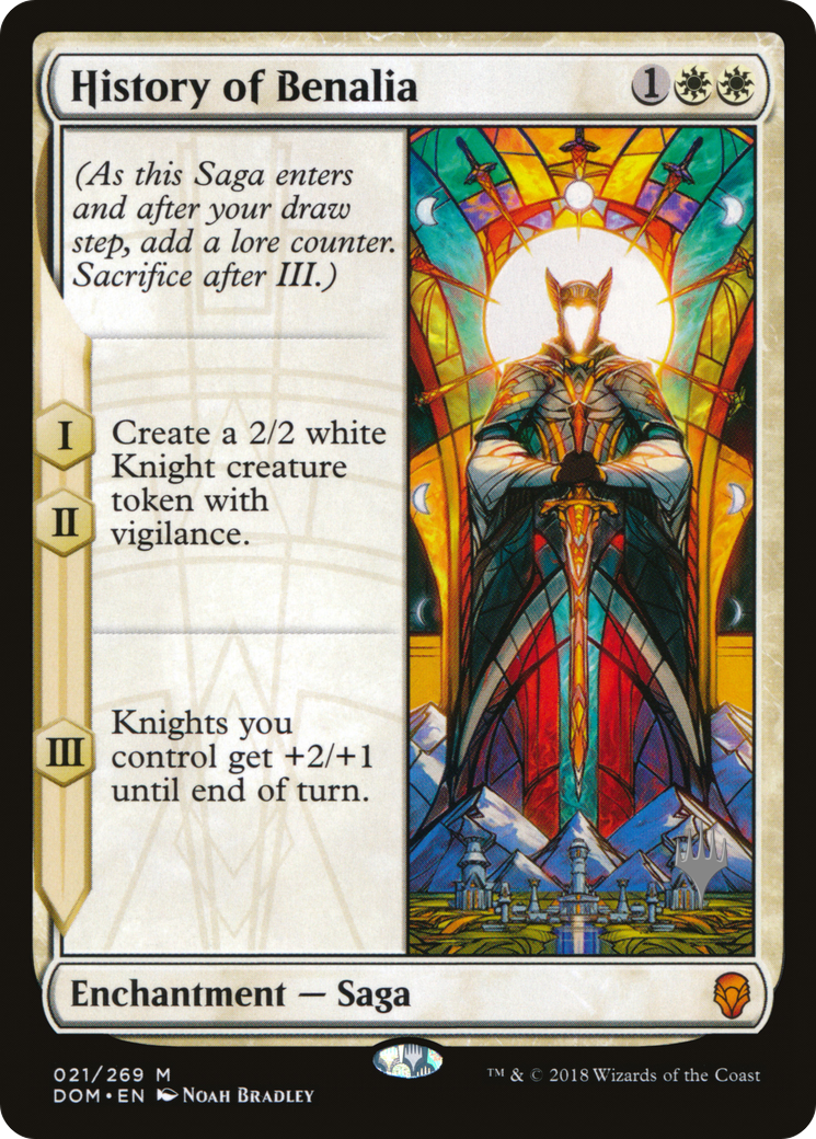 History of Benalia (PPM20-21P) - Dominaria Promos (Promo Pack)