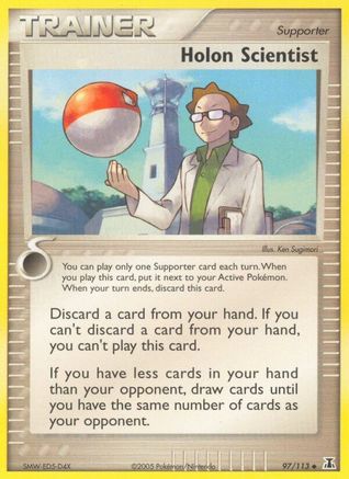 Holon Scientist - 097/113 - Delta Species Reverse Holofoil