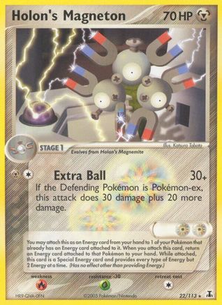 Holon's Magneton 22/113 - Delta Species