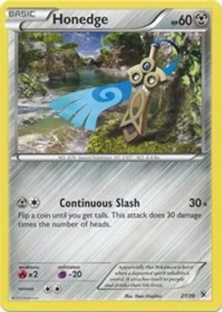Honedge - 021/39 - Kalos Starter Set Normal