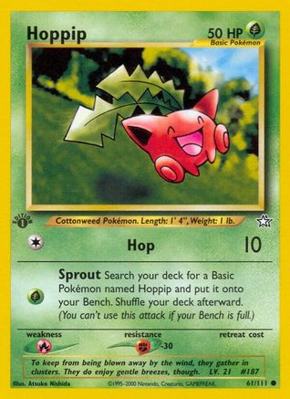Hoppip 061/111 - Neo Genesis 1st Edition - Common