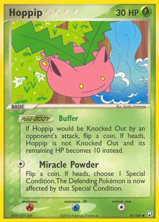 Hoppip - 057/109 - Team Rocket Returns Normal