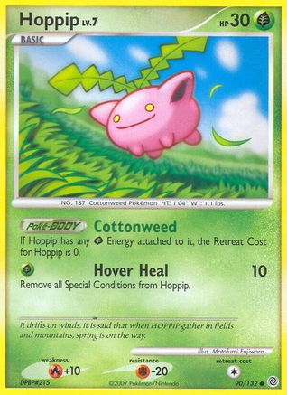 Hoppip (90/132) - Secret Wonders  - Common