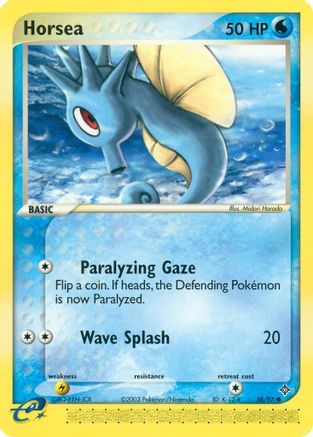 Horsea 058/97 - Dragon Normal - Common