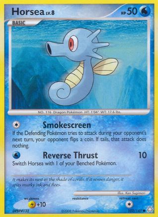 Horsea (102/146) - Legends Awakened Reverse Holofoil - Common