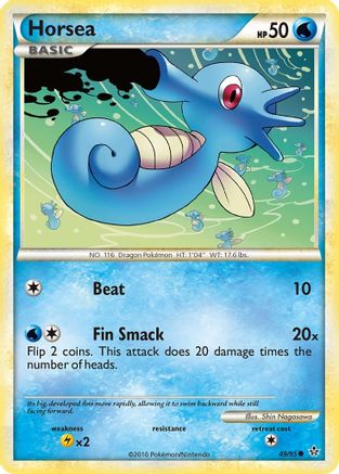 Horsea - 049/95 - Unleashed Normal