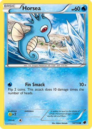 Horsea (18/116) - Plasma Freeze  - Common