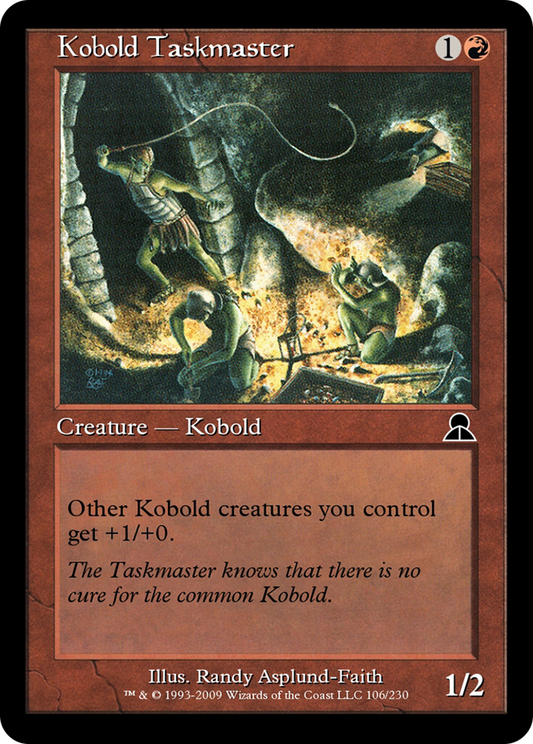 Kobold Taskmaster (ME3-106) - Masters Edition III Foil