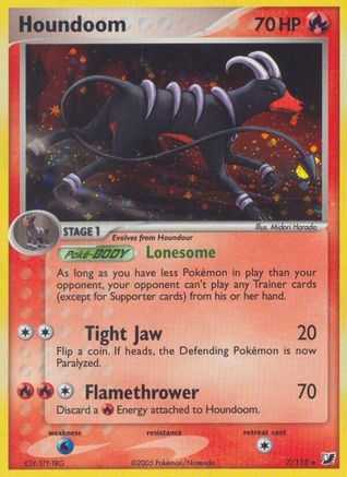 Houndoom - 007/115 - Unseen Forces Reverse Holofoil