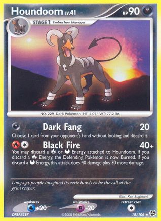 Houndoom - 018/106 - Great Encounters Normal