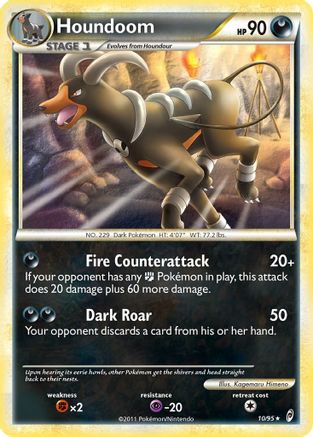 Houndoom 10/95 - Call of Legends Holofoil