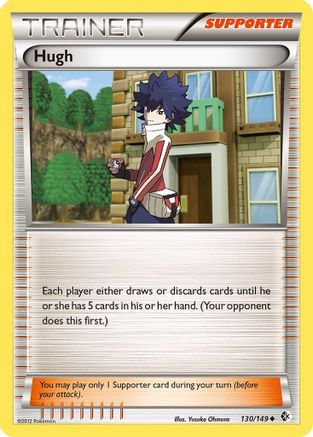 Hugh - 130/149 - Boundaries Crossed Reverse Holofoil