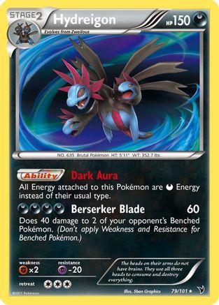 Hydreigon - 079/101 - Noble Victories Holofoil