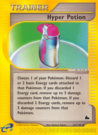 Hyper Potion 127 - Skyridge Reverse Holofoil - Uncommon