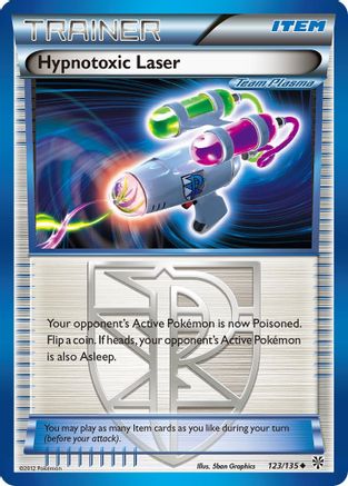 Hypnotoxic Laser (Team Plasma) (123/135) - Plasma Storm Reverse Holofoil - Uncommon