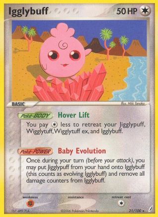 Igglybuff 021/100 - Crystal Guardians Normal - Rare