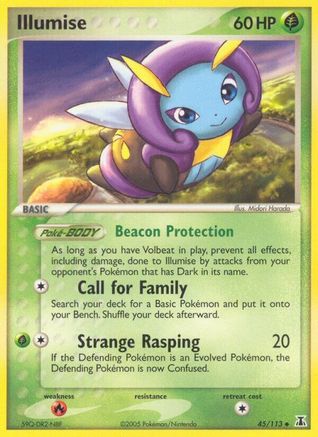 Illumise - 045/113 - Delta Species Reverse Holofoil