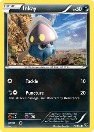 Inkay (75) 075 - XY Base Set Normal - Common