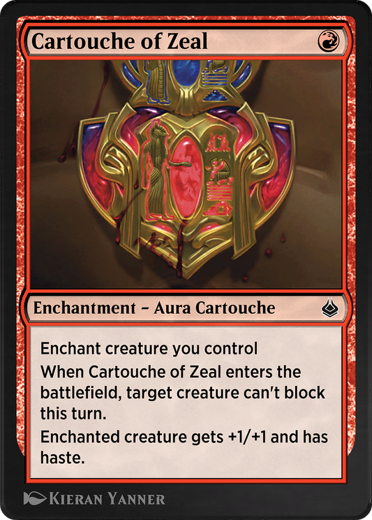 Cartouche of Zeal (AKR-145) - Amonkhet Remastered