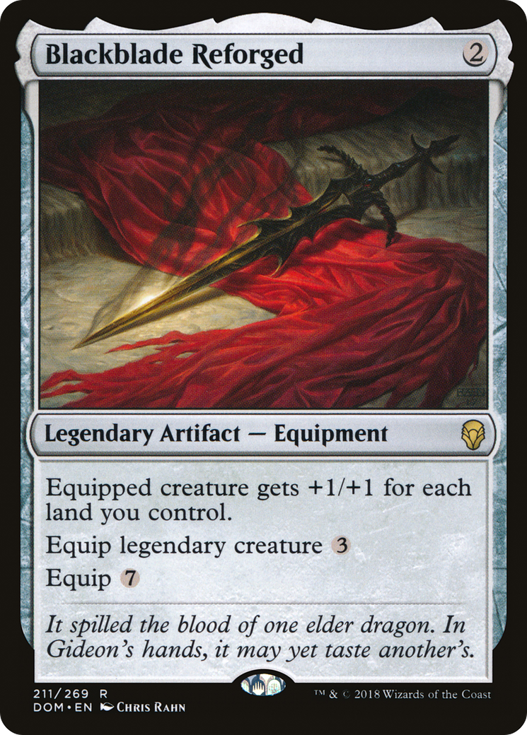 Blackblade Reforged (DOM-211) - Dominaria