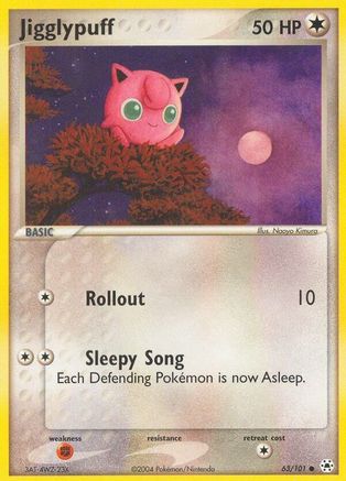 Jigglypuff 63/101 - Hidden Legends Reverse Holofoil