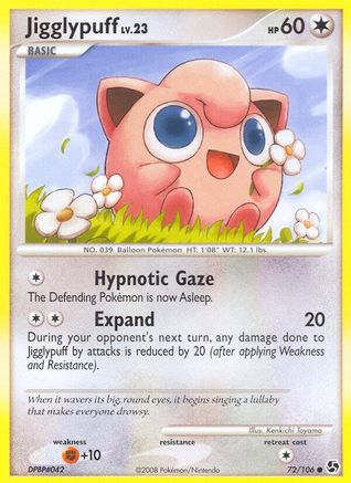 Jigglypuff (72/106) - Great Encounters Reverse Holofoil - Common