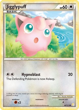 Jigglypuff 68/123 - HeartGold & SoulSilver