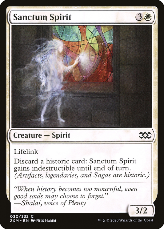 Sanctum Spirit (2XM-030) - Double Masters Foil