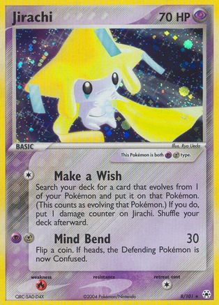 Jirachi 8/101 - Hidden Legends Holofoil