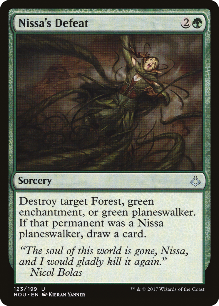 Nissa's Defeat (HOU-123) - Hour of Devastation