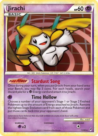 Jirachi (11/95) - Call of Legends Holofoil - Holo Rare