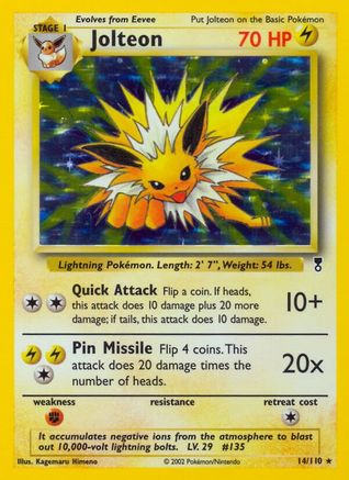 Jolteon 14/110 - Legendary Collection Holofoil