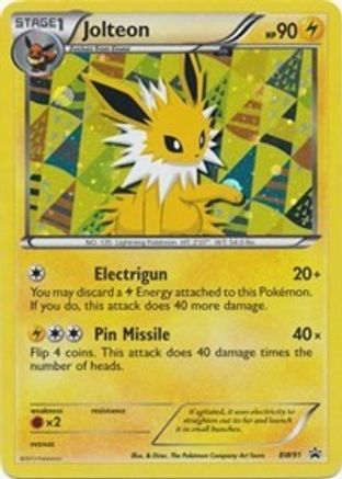 Jolteon BW91 - Black and White Promos Holofoil - Promo