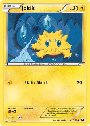 Joltik (42) 042 - Dark Explorers Normal - Common
