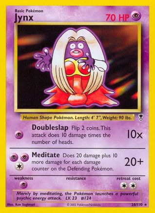 Jynx 026/110 - Legendary Collection Normal - Rare